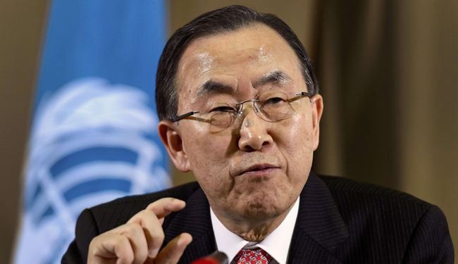 بان كي مون الأمين العام للأمم المتحدة