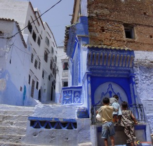 Ruelle de la médina de Chaouen 1