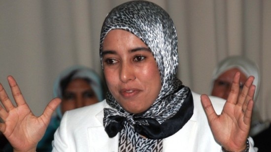 أمينة ماء العينين، النائبة عن حزب العدالة والتنمية (برلمان.كوم)