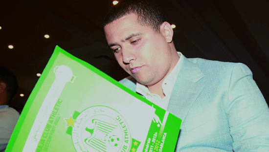 رئيس نادي الرجاء البيضاوي محمد بودريقة