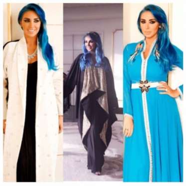 جويل تطل باللون المغربي على متابعيها ضمن اطلالات اخرى