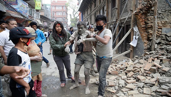 الانهيار الأرضي تسببت فيه التساقطات الأخيرة