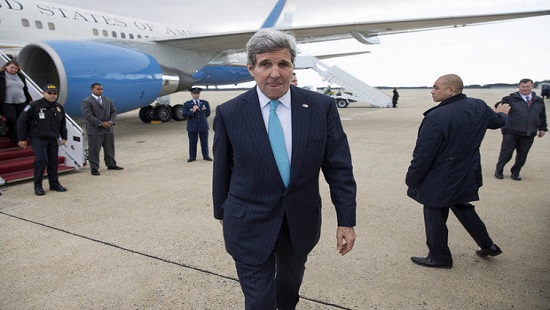 وزير الخارجية الأمريكي جون كيري