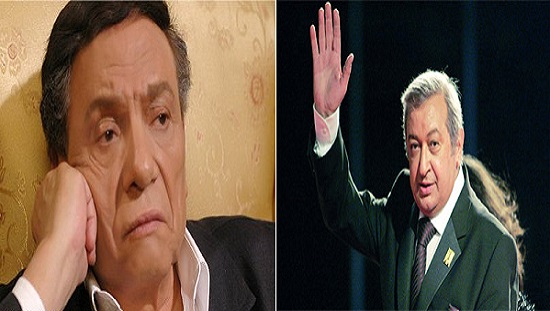 عادل إمام حزين على رحيل صديقه نور الشريف