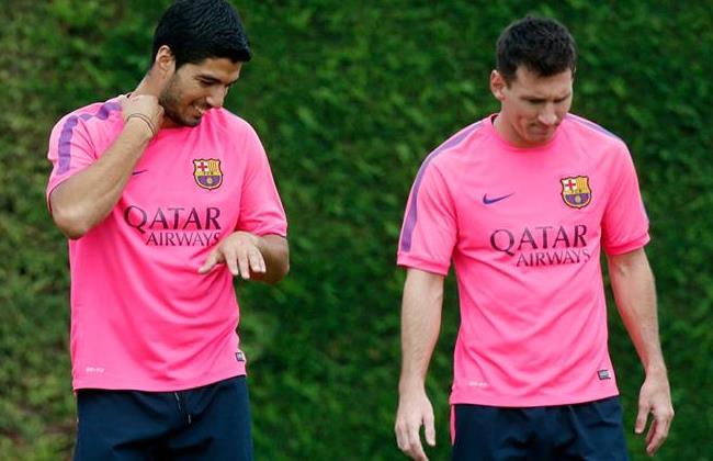 ليونيل ميسي ولويس سواريز