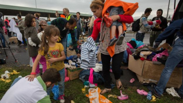 المهاجرون السوريون بالمجر