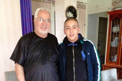 بلال عبداني رفقة والده