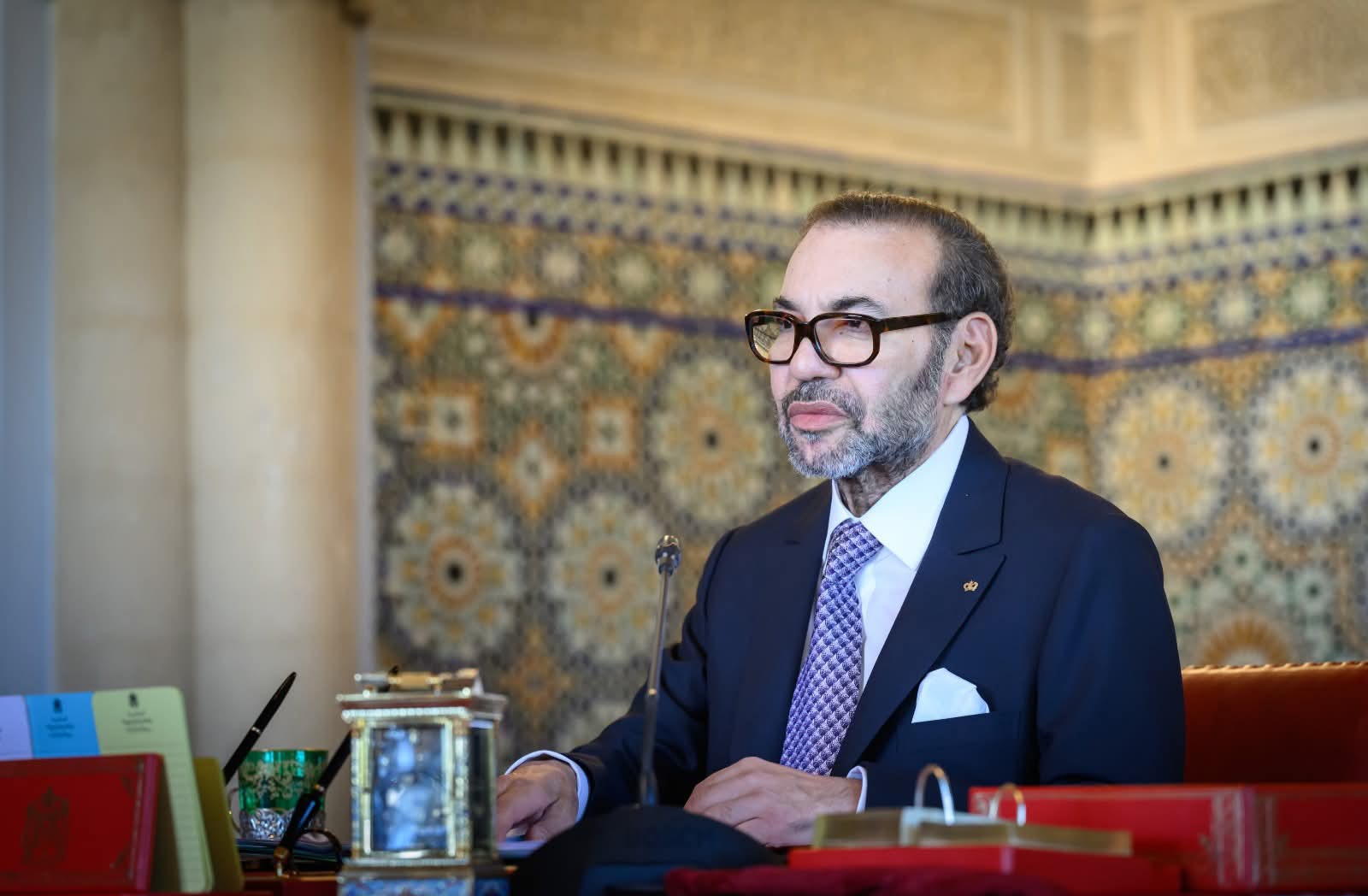 الملك محمد السادس يترأس مجلسا وزاريا